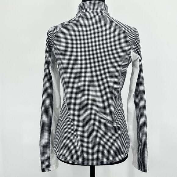 Pebble Beach Golf Performance Pullover Quarter Zip Black White Women’s XS NWT - Picture 5 of 8